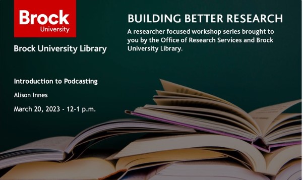 Workshop: Introduction to Podcasting for Researchers